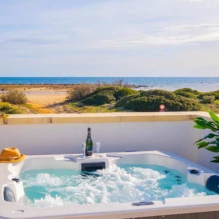Villette Lux Fronte Spiaggia - Torre Pali Bagian luar foto